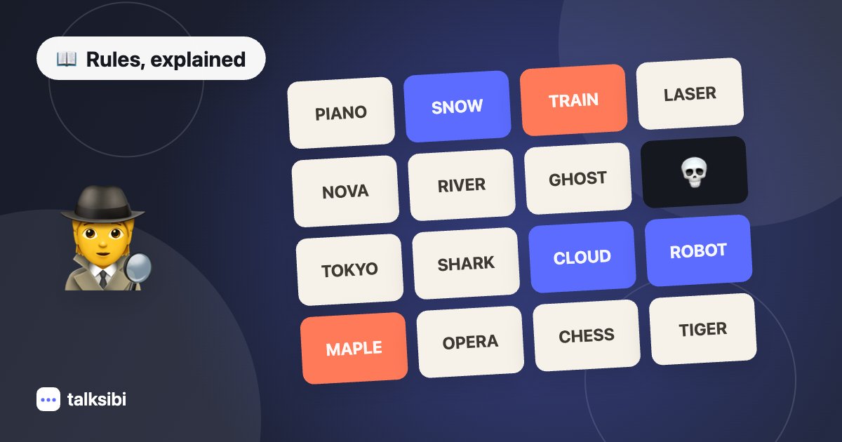 Codenames Rules Explained Simply (With Examples)