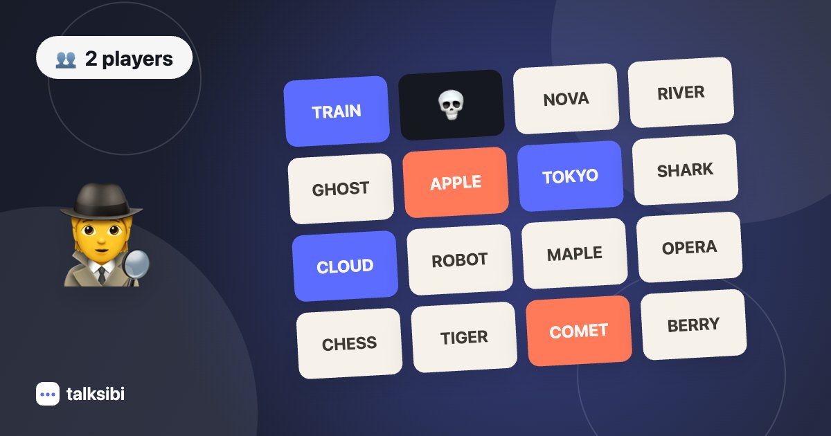 How to Play Codenames With 2 Players (Co-op Rules That Work)