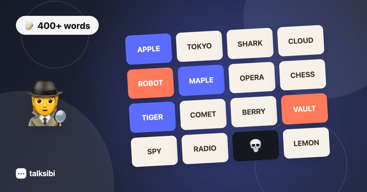 Codenames Word List: Word Packs, Fresh Boards & Vocabulary