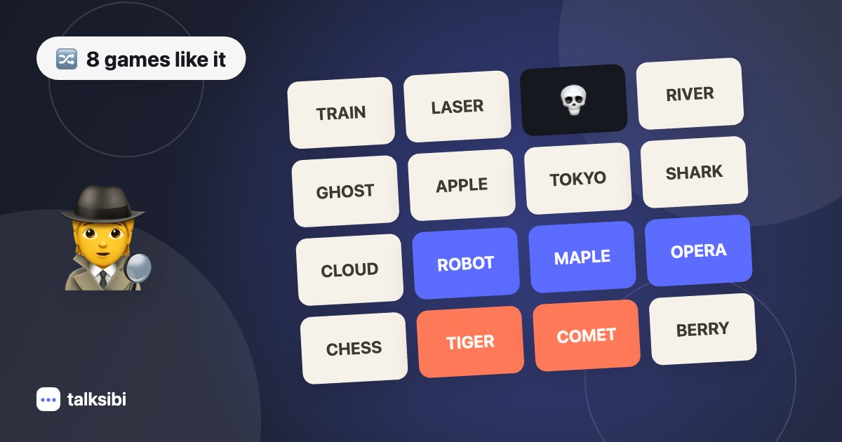 6 Free Games Like Codenames to Play Online & Build Vocab